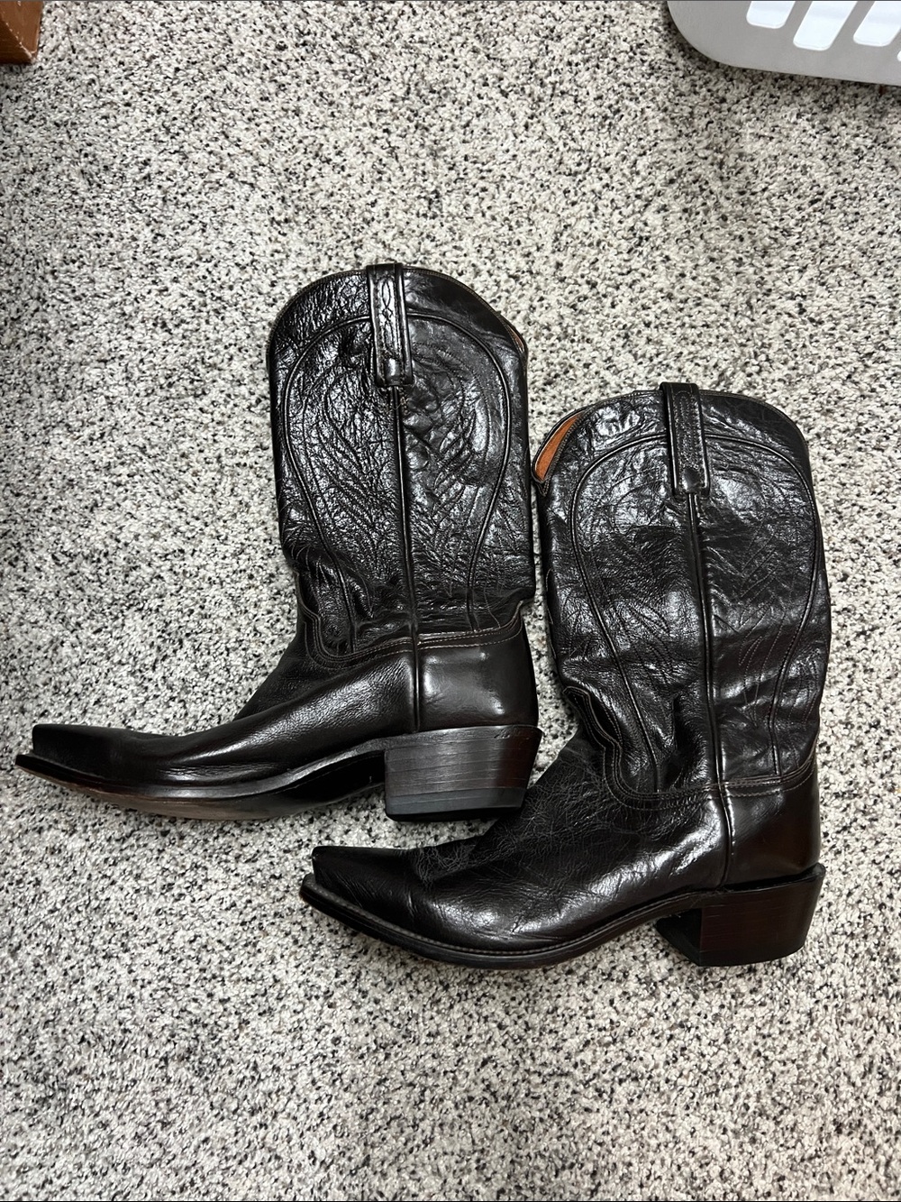 1883 by Lucchese Women’s Brown Leather Cowboy Boots